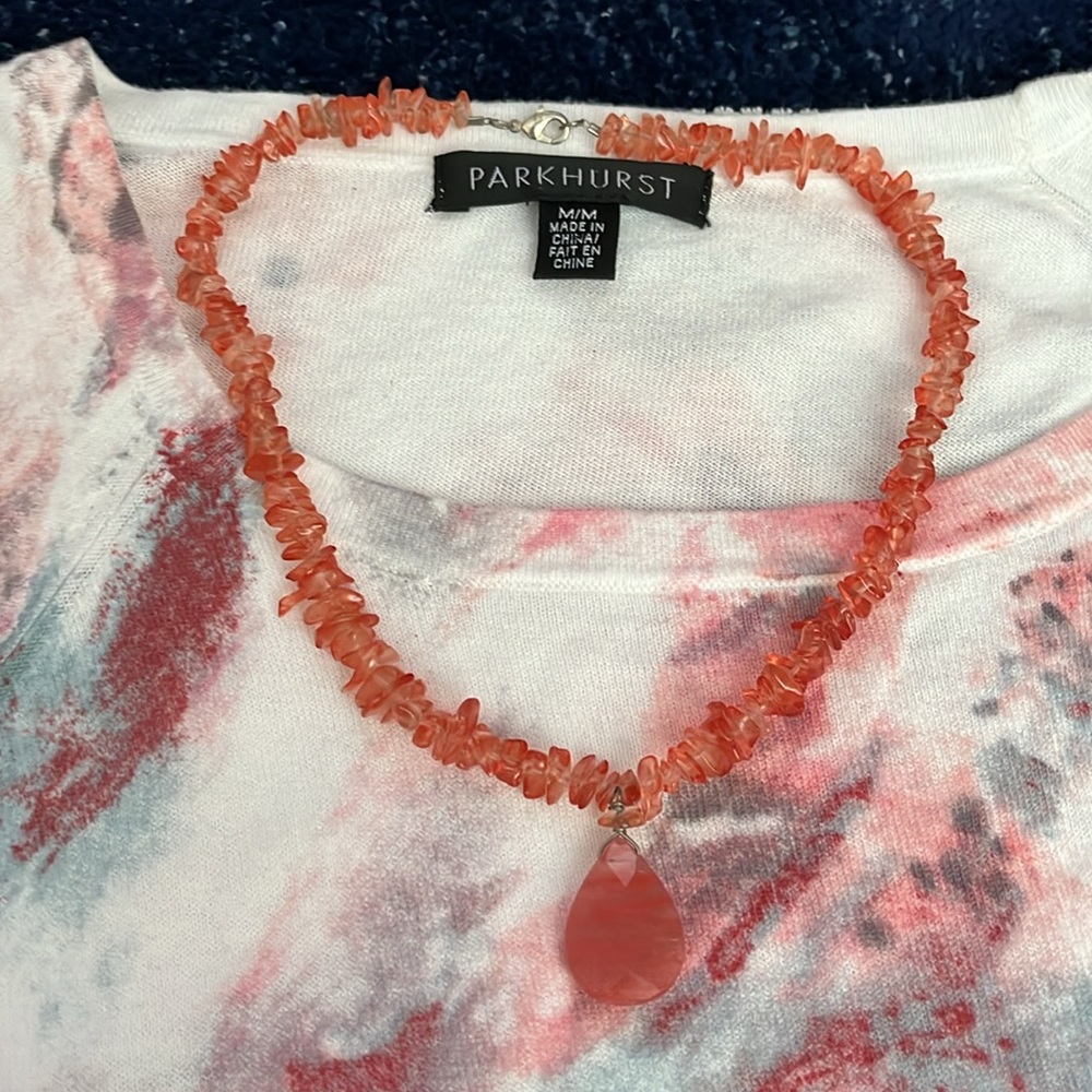 Gorgeous spring /summer necklace